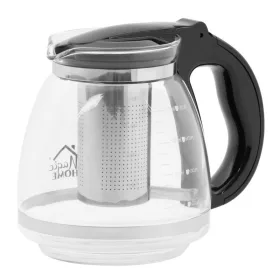   MagicHome TP021 üveg teáskanna rozsdamentes acél szűrővel – 1,5 liter