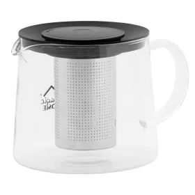   MagicHome TP003 boroszilikát üveg teáskanna rozsdamentes acél szűrővel – 1,5 liter