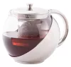 MagicHome TP108 üveg teáskanna rozsdamentes acél szűrővel – 1,1 liter