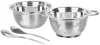 MagicHome 4 részes rozsdamentes acél salátakészlet – 24 cm, 3 liter