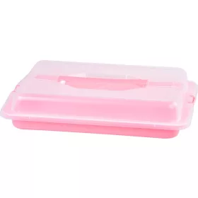   MagicHome Caker süteménytároló doboz fedéllel – 43 × 29 × 8 cm