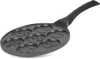 MagicHome 7 mélyedéses tükörtojás- és talkedlisütő serpenyő mosolygós mintával – Ø 27 cm