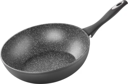 MagicHome Black Line wok serpenyő – Ø 28 cm