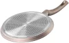 MagicHome Coffee Brown Line palacsintasütő 2 rétegű márványhatású tapadásmentes bevonattal – Ø 25 cm