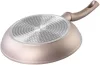 MagicHome Coffee Brown Line serpenyő 2 rétegű márványhatású tapadásmentes bevonattal – Ø 26 cm