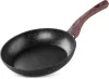 MagicHome Black Marble Line serpenyő 3 rétegű márványhatású tapadásmentes bevonattal – Ø 26 cm