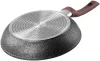 MagicHome Black Marble Line serpenyő 3 rétegű márványhatású tapadásmentes bevonattal – Ø 26 cm