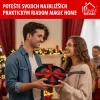 MagicHome Black Marble Line wok serpenyő 3 rétegű márványhatású tapadásmentes bevonattal – Ø 28 cm