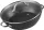 MagicHome Black Marble Line mélyserpenyő üvegfedővel, 3 rétegű márványhatású tapadásmentes bevonattal – Ø 26 cm, 2800 ml