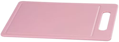 MagicHome műanyag vágódeszka – 34 × 24,5 × 0,6 cm, rózsaszín