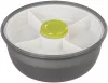 MagicHome kerek, rekeszes ételhordó villával/kanállal – 1200 ml