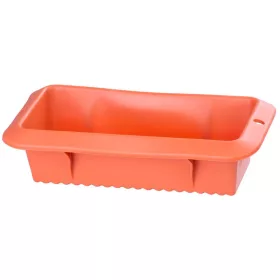   MagicHome szilikon kenyérforma – 24 × 12,5 × 6 cm, piros