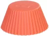 MagicHome szilikon mini sütőforma – 6 db, 6,5 × 6,5 × 3 cm, piros