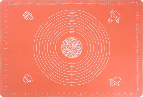 MagicHome szilikon nyújtólap – 64 × 45 cm, piros