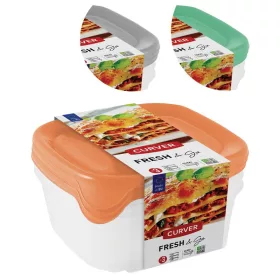   Curver ételtároló doboz készlet – 3 × 800 ml, vegyes szín