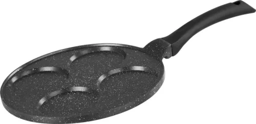 MagicHome 4 mélyedéses tükörtojás- és talkedlisütő serpenyő – indukciós, Ø 27 cm