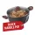 MagicHome Black Marble Line fazék üvegfedővel, 3 rétegű márványhatású tapadásmentes bevonattal – Ø 20 cm, 2200 ml