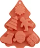 MagicHome 6 mintás szilikon sütőforma – 22,2 × 18,5 × 2,5 cm