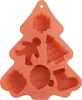 MagicHome 6 mintás szilikon sütőforma – 22,2 × 18,5 × 2,5 cm