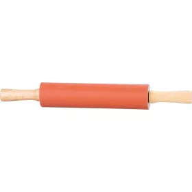 MagicHome szilikon nyújtófa fa fogantyúkkal – 41,5 cm