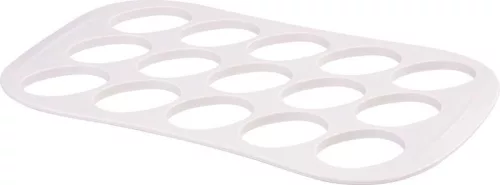 MagicHome szilikon sütőforma laskonka süteményhez – 15 részes, 34,5 × 21,5 cm