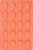 MagicHome szilikon sütőforma medvemancs süteményhez – 20 részes, 30 × 20 × 1,2 cm