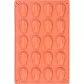   MagicHome szilikon sütőforma medvemancs süteményhez – 20 részes, 30 × 20 × 1,2 cm