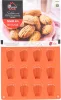 MagicHome szilikon sütőforma medvemancs süteményhez – 20 részes, 30 × 20 × 1,2 cm