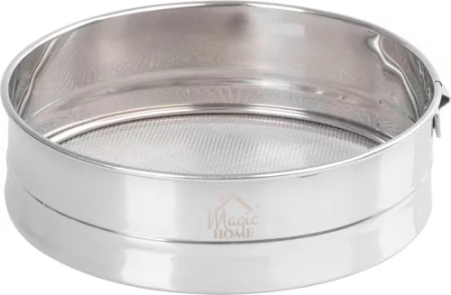 MagicHome rozsdamentes acél lisztszita – Ø 19 cm