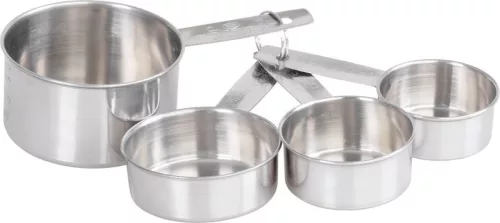 MagicHome rozsdamentes acél mérőpohár készlet – 4 db