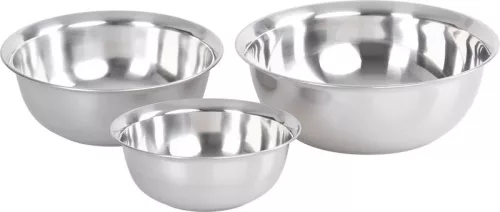 MagicHome rozsdamentes acél tálkészlet – 3 db, Ø 18/22/26 cm