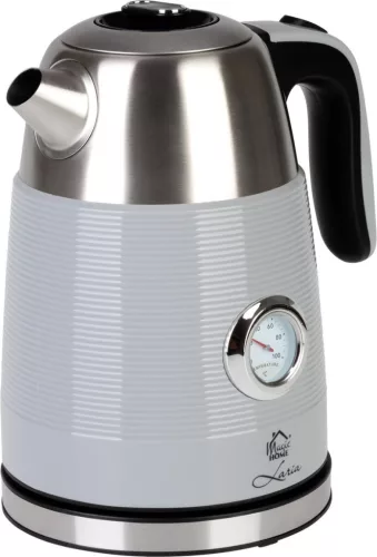 MagicHome Laria elektromos vízforraló hőmérővel – 1,7 liter, 1850–2200 W