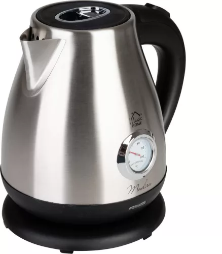 MagicHome Madira elektromos vízforraló hőmérővel – 1,7 liter, 1850–2200 W