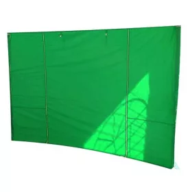 MONTGOMERY Oldalfal zöld, sátorhoz, 300x300 cm