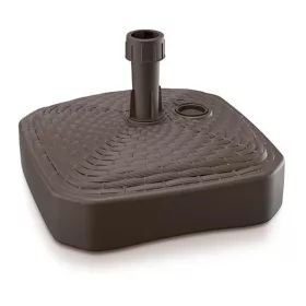   Állvány MPKR, barna, 390x390 mm, PVC, kerti napernyőhöz/esernyőhöz 20-26 mm - vízzel