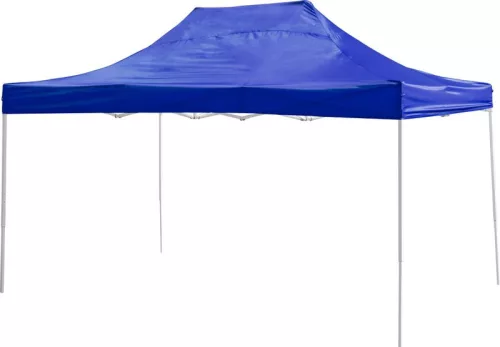 FESTIVAL 60 Sátor 3x6 m, kék, profi, UV-álló ponyva, oldalfal nélkül