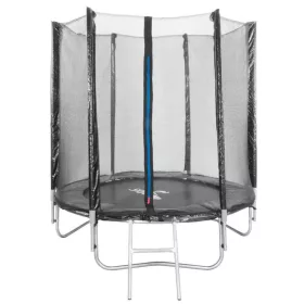  Háló Skipjump GS06, védő, külső, trambulinokhoz, PE, fekete, 183 cm