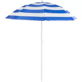  Napernyő DALIA 180 cm, 32/32 mm, dönthető csuklóval, kék-fehér, strand