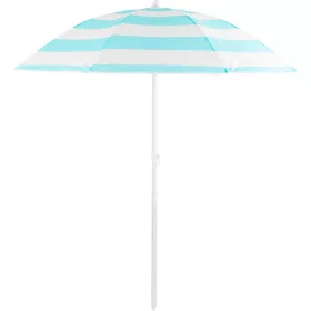   Napernyő DALIA 180 cm, 32/32 mm, dönthető csuklóval, kék-fehér, strand0500000075250