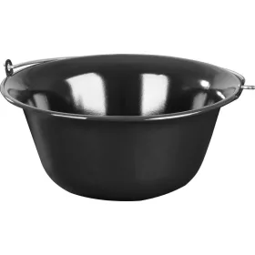   MagicHome zománcozott bogrács – 12 liter, Ø 39,8 × 18 cm, fekete