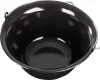 MagicHome zománcozott bogrács – 12 liter, Ø 39,8 × 18 cm, fekete