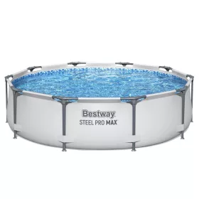   Bestway Steel Pro MAX 56408 Medence papírszűrős szűrés, szivattyú, 3,05x0,76 m