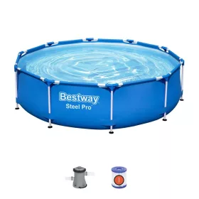   Bestway Steel Pro 56679 Medence papírszűrős szűrés, 305x76 cm