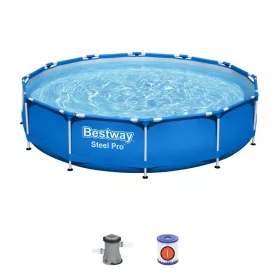   Bestway Steel Pro 56681 Medence papírszűrős szűrés, 366x76 cm
