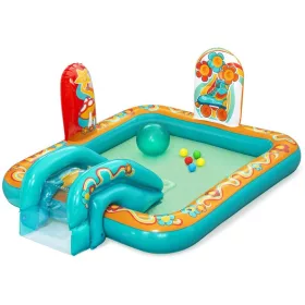   Bestway 53164 Retro Groove Play Center, felfújható Gyermekmedence, 152x74 cm