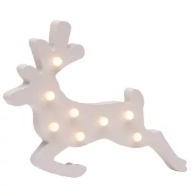 MagicHome, karácsonyi dísz, Rénszarvas, 8 LED, 33x24 cm
