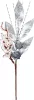 Ág MagicHome Vianoce, karácsonyi, ezüst, 31 cm