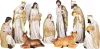 Dekoráció MagicHome Karácsonyi, betlehem, 11 figura, polirezin, 25 cm