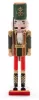 MagicHome, Karácsonyi figura, 38cm, Diótörő sapkával, fa