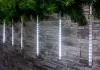 MagicHome, Karácsonyi füzér, 240 hideg fehér LED, 8 jégcsap, vízesés effektus, 230 V, 50 Hz